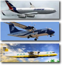 Cubana Airlines | Aerogaviota | Aerocaribbean
